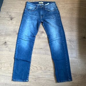 Guess blue jeans Lincoln slim straight 31 x 32